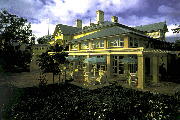 The rear courtyard of the Great House